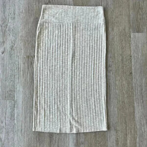 Womens Love J Tan/Beige Midi Skirt - M